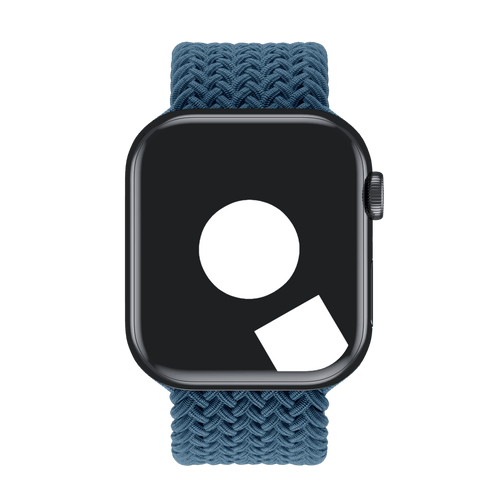 Abyss Blue Braided Solo Loop for Apple Watch iSTRAP