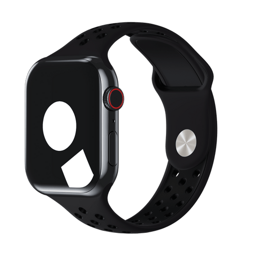 Anthracite/Black Sport Band Active for Apple Watch iSTRAP