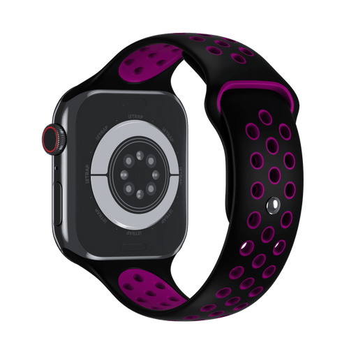 Black/Amethyst Sport Band Active for Apple Watch iSTRAP
