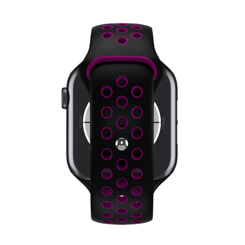 Black/Amethyst Sport Band Active for Apple Watch iSTRAP