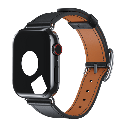 Black Contemporary Buckle for Apple Watch iSTRAP