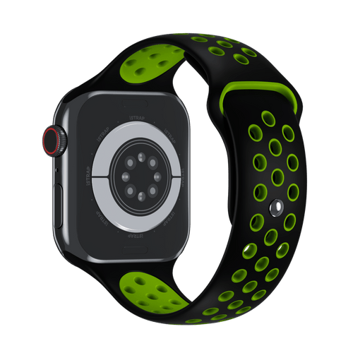 Black/Lime Blast Sport Band Active for Apple Watch iSTRAP