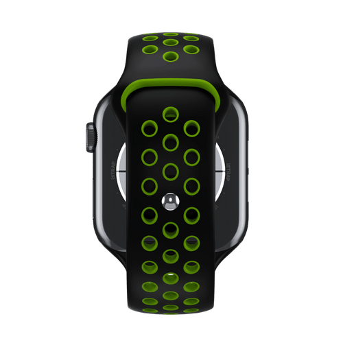 Black/Lime Blast Sport Band Active for Apple Watch iSTRAP