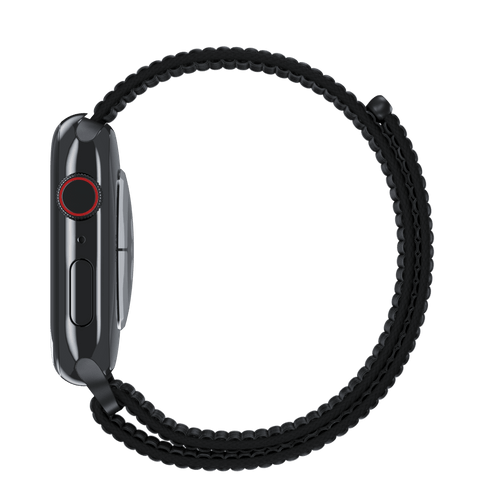 Black Reflective Sport Loop for Apple Watch iSTRAP