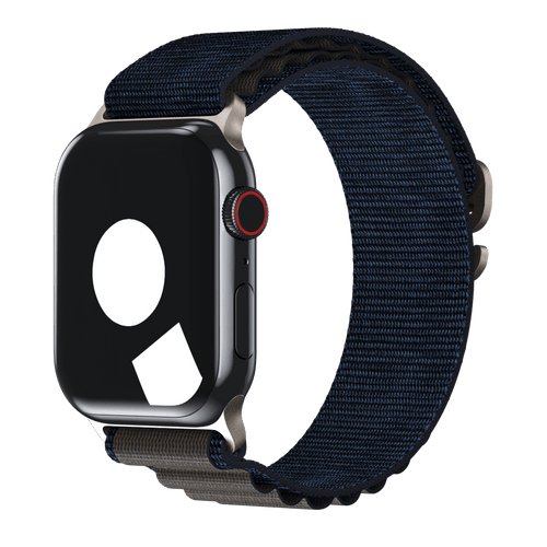 Blue Alpine Loop for Apple Watch iSTRAP