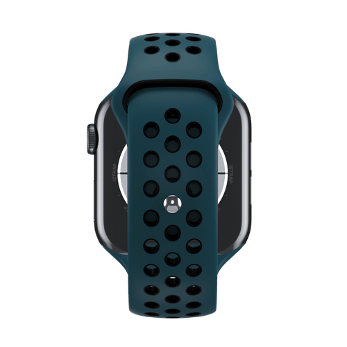 Celestial Teal/Black Sport Band Active for Apple Watch iSTRAP