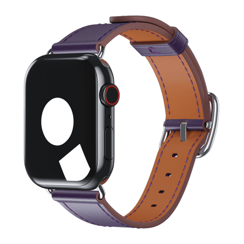 Dark Aubergine Contemporary Buckle for Apple Watch iSTRAP