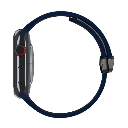 Deep Navy D-Buckle Sport Band for Apple Watch iSTRAP