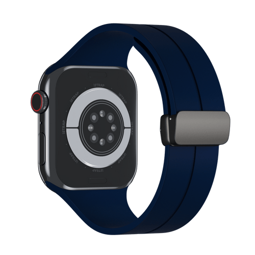 Deep Navy D-Buckle Sport Band for Apple Watch iSTRAP