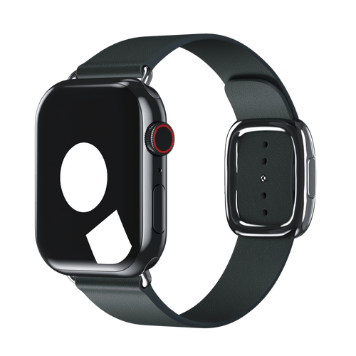 Forest Green Modern Buckle for Apple Watch iSTRAP
