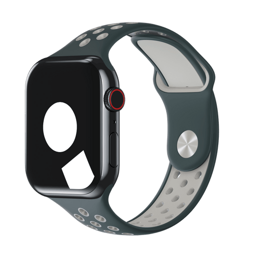 Hasta/Light Silver Sport Band Active for Apple Watch iSTRAP