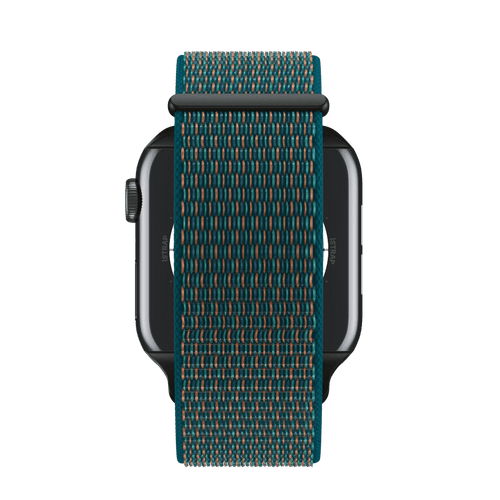 Hyper Crimson/Neptune Green Sport Loop for Apple Watch iSTRAP