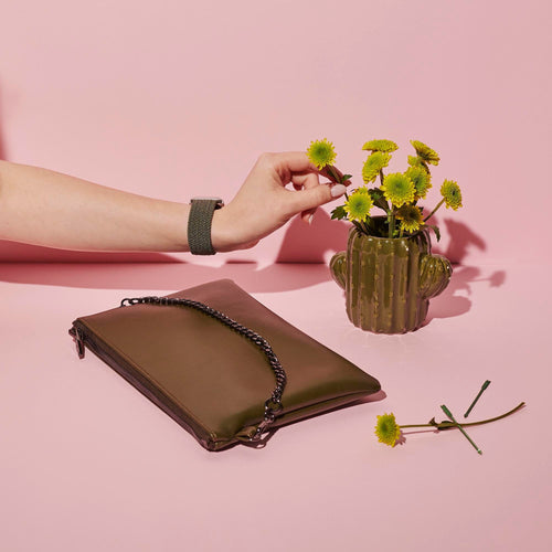 Olive Braided Solo Loop for Apple Watch iSTRAP