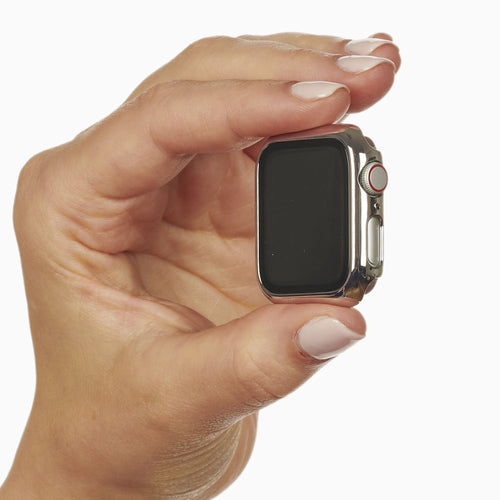 Silver Case Protector for Apple Watch iSTRAP