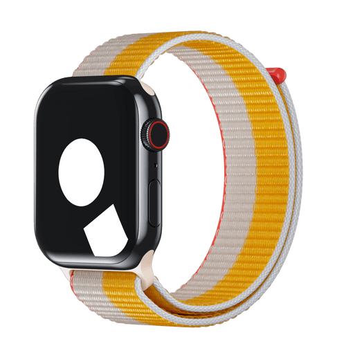 Maize/White Sport Loop for Apple Watch iSTRAP