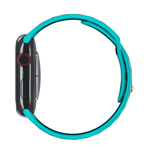 Marine Green/Blue Horizon Sport Band Active for Apple Watch iSTRAP