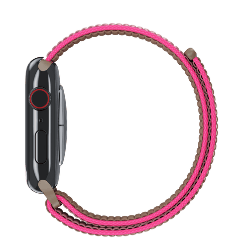 Neon Pink Sport Loop for Apple Watch iSTRAP