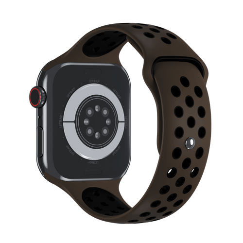 Olive Grey/Black Sport Band Active for Apple Watch iSTRAP