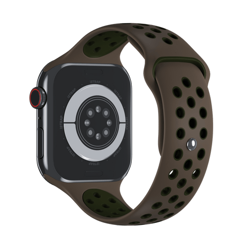 Olive Grey/Cargo Khaki Sport Band Active for Apple Watch iSTRAP