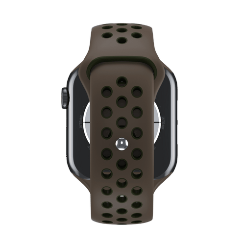 Olive Grey/Cargo Khaki Sport Band Active for Apple Watch iSTRAP