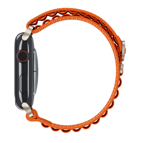 Orange Alpine Loop for Apple Watch iSTRAP