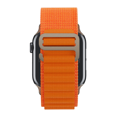 Orange Alpine Loop for Apple Watch iSTRAP