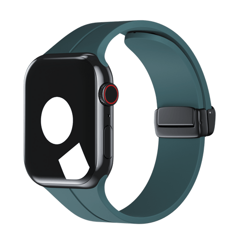 Pine Green D-Buckle Sport Band for Apple Watch iSTRAP