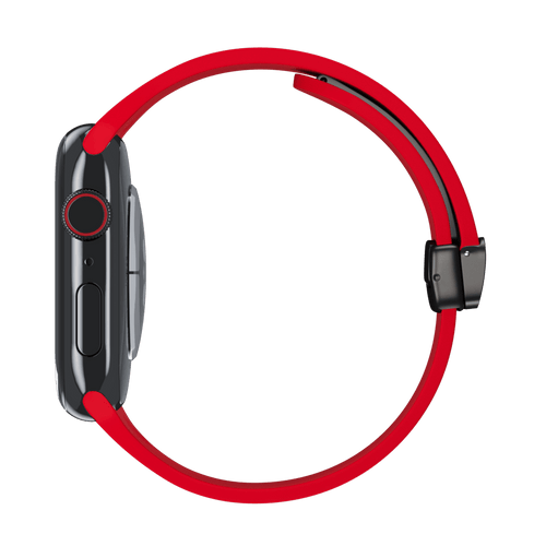 Red D-Buckle Sport Band for Apple Watch iSTRAP