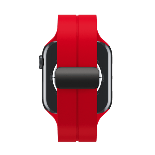 Red D-Buckle Sport Band for Apple Watch iSTRAP