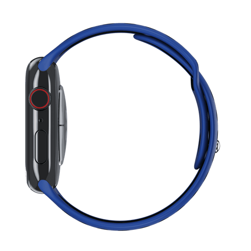 Royal Pulse/Black Sport Band Active for Apple Watch iSTRAP