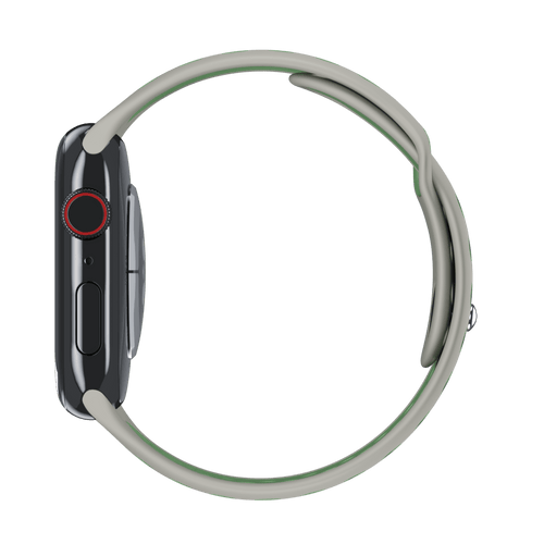 Spruce Aura/Vapour Green Sport Band Active for Apple Watch iSTRAP