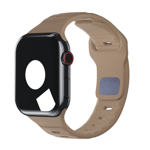 Walnut Sport Band Groove for Apple Watch iSTRAP