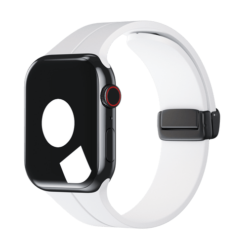 White D-Buckle Sport Band for Apple Watch iSTRAP