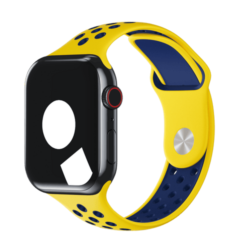 Yellow/Obsidian Sport Band Active for Apple Watch iSTRAP