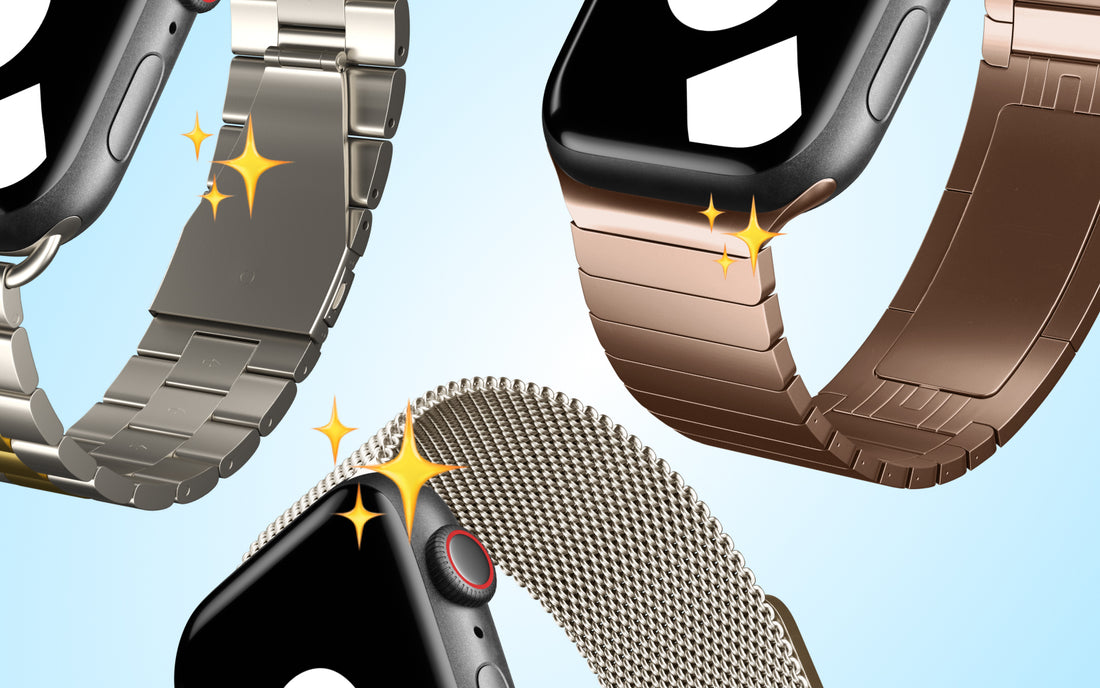 How to Clean Your Stainless Steel Apple Watch Bands 🫧