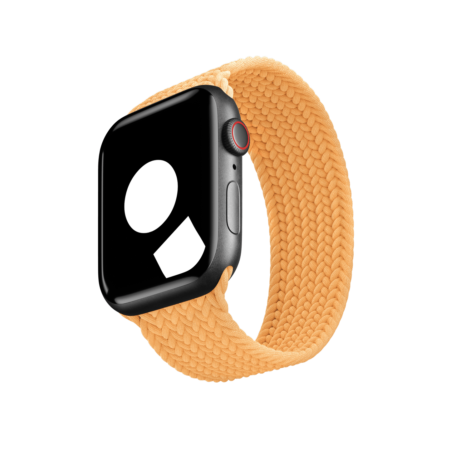 Bright Orange Braided Solo Loop for Apple Watch