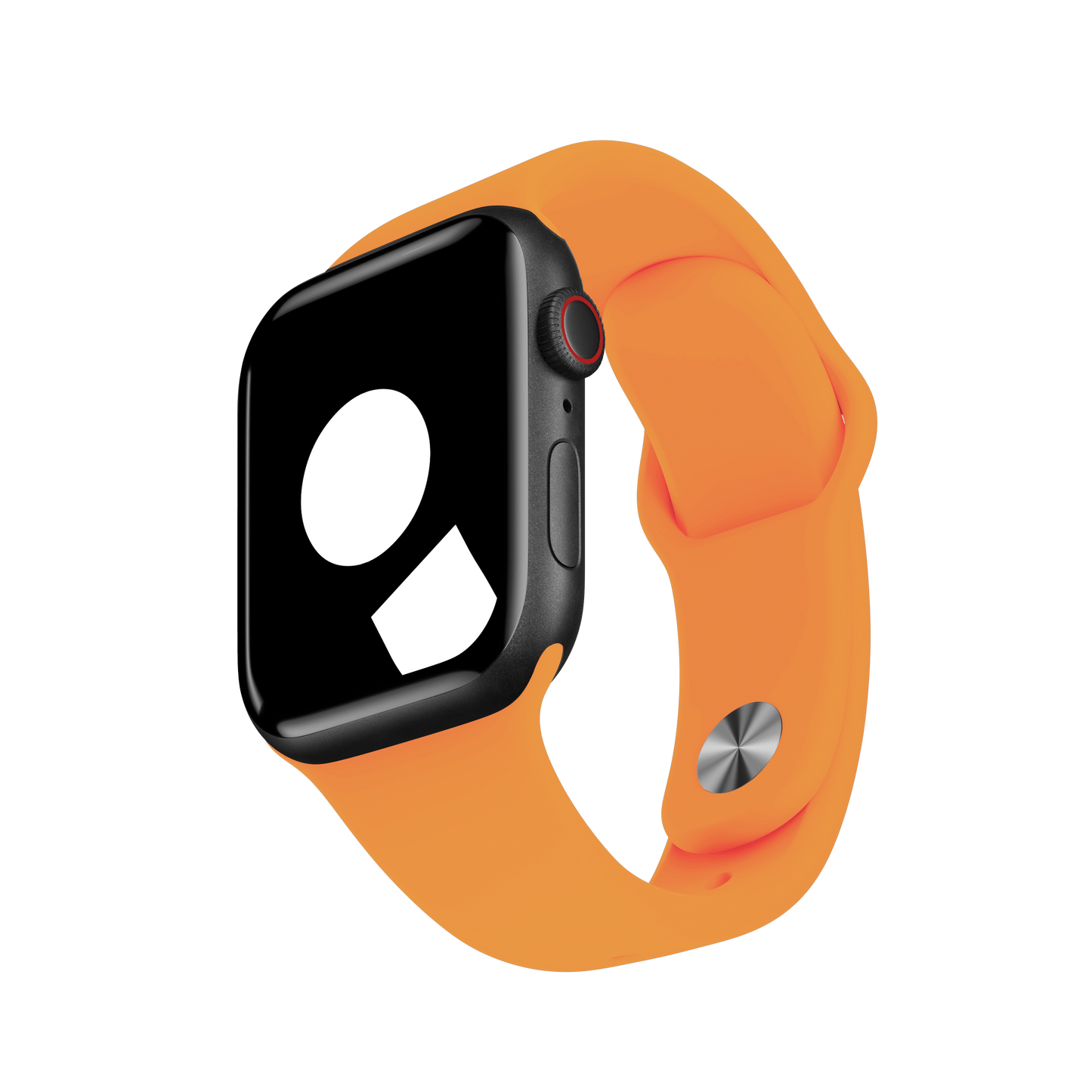 Bright Orange Sport Band for Apple Watch