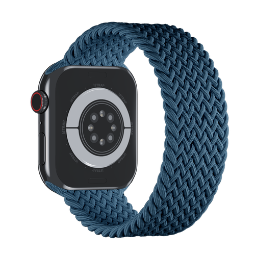 Abyss Blue Braided Solo Loop for Apple Watch iSTRAP