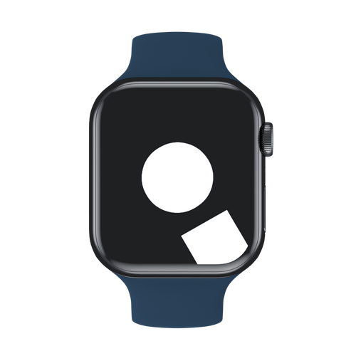 Abyss Blue Solo Loop for Apple Watch iSTRAP