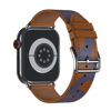 Biscuit/Bleu Électrique Single Tour for Apple Watch iSTRAP