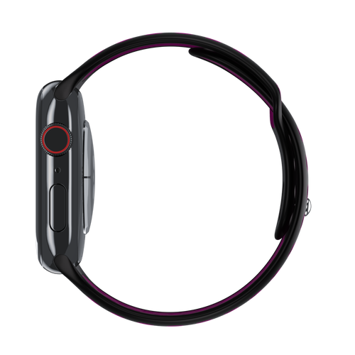 Black/Amethyst Sport Band Active for Apple Watch