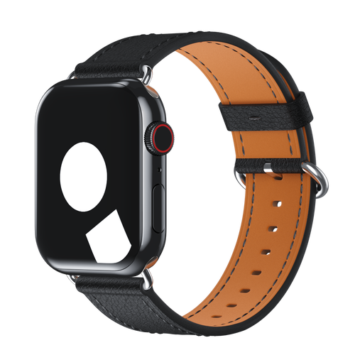 Black Classic Buckle for Apple Watch iSTRAP