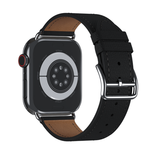 Black Epsom Single Tour for Apple Watch iSTRAP