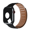 Black Leather Link for Apple Watch iSTRAP
