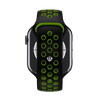 Black/Lime Blast Sport Band Active for Apple Watch iSTRAP