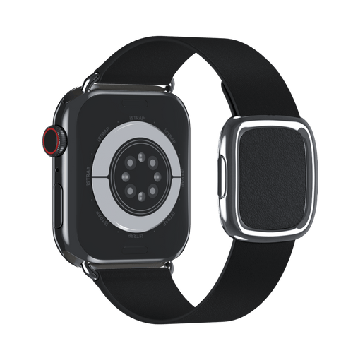 Black Modern Buckle for Apple Watch iSTRAP