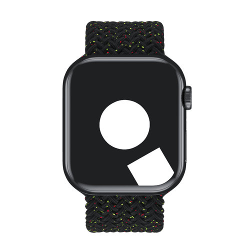 Black Unity Braided Solo Loop for Apple Watch iSTRAP