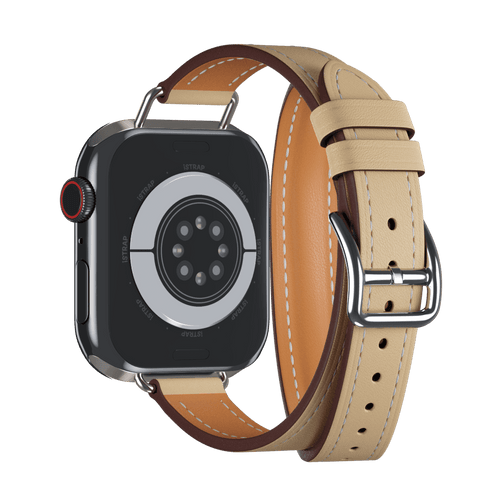 Blanc Attelage Double Tour for Apple Watch iSTRAP