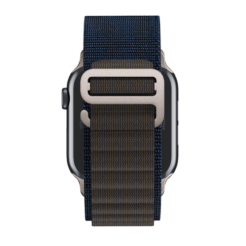 Blue Alpine Loop for Apple Watch iSTRAP