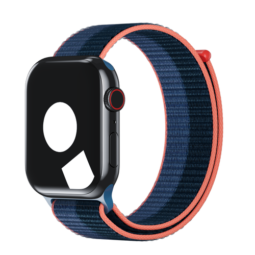 Blue Jay/Abyss Blue Sport Loop for Apple Watch